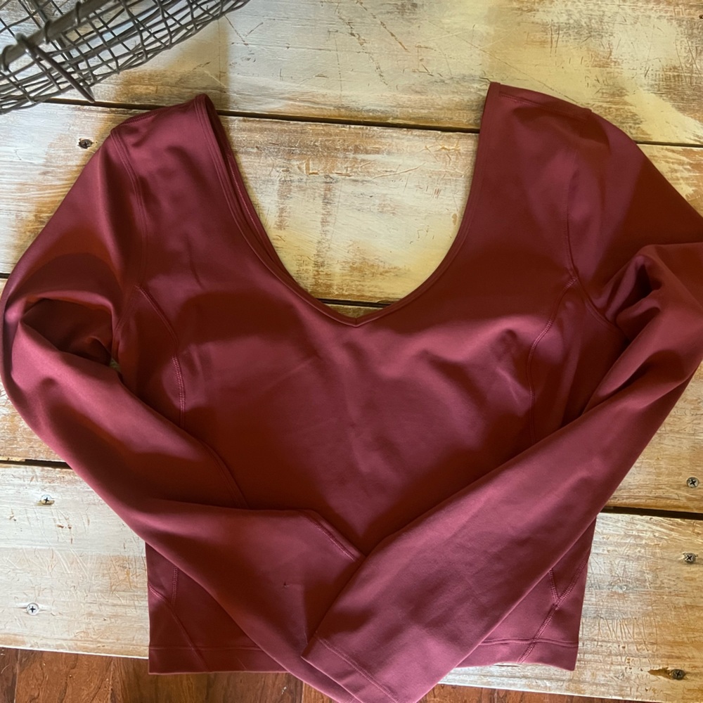 long sleeve Lululemon align top